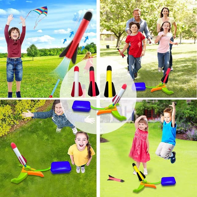 Detalle 2 de TODARRUN Fun Catapult Rocket Launcher for Kids 🚀