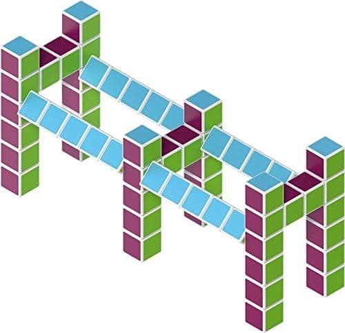 Thumbnail 4 de Geomag Magicube - Cubos magnéticos multicolor 64 piezas 🧲