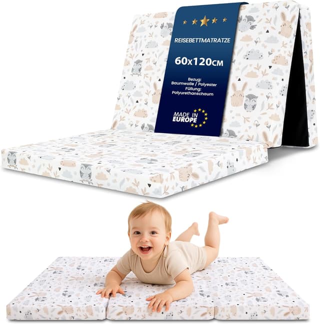 Thumbnail 6 de Totsy Baby Materasso lettino pieghevole neonato 60x120 cm Galaxy