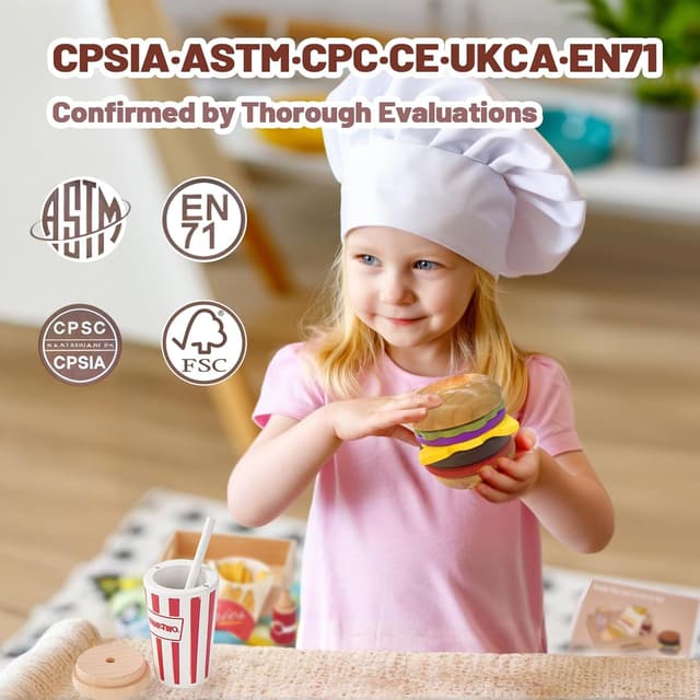 Thumbnail 6 de Smartwo Holz-Küchenzubehör für Kinder