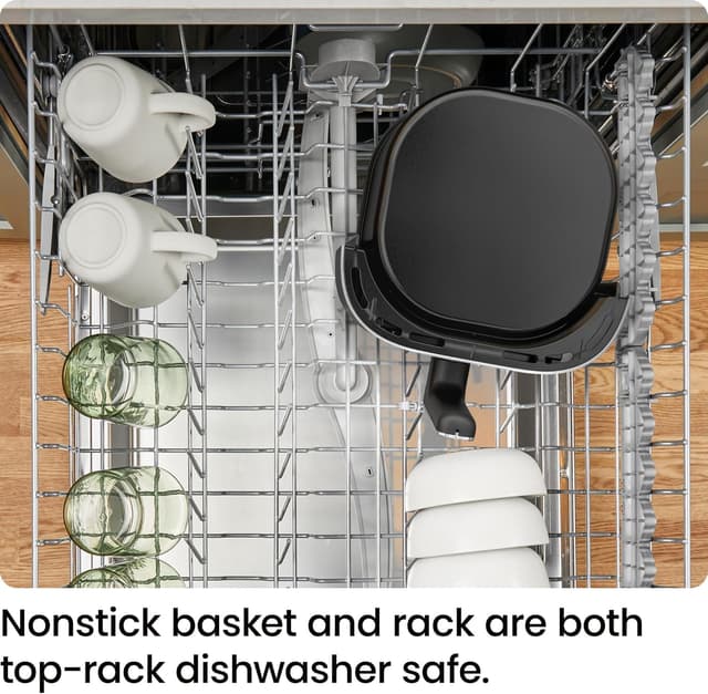 Thumbnail 6 de Chefman 5.7L Compact Air Fryer – Hi-Fry Technology, Touch Controls & Easy-View Window