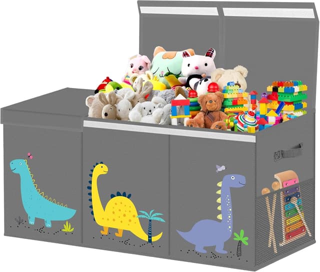 Detalle de Extra Large Toy Box Storage for Boys Girls