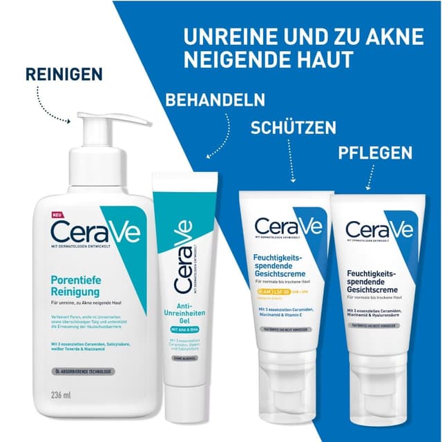 Thumbnail 6 de CeraVe Porentiefe Reinigungsgel (236 ml) – Gel gegen Unreinheiten & Mitesser