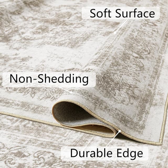 Thumbnail 4 de HUGEAR Vintage Beige Rug 240x300cm