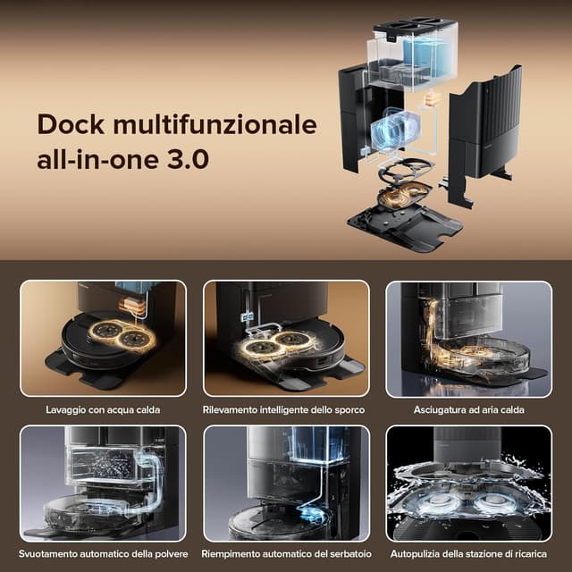 Thumbnail 1 de roborock Qrevo Master 10.000 Pa Robot aspirapolvere