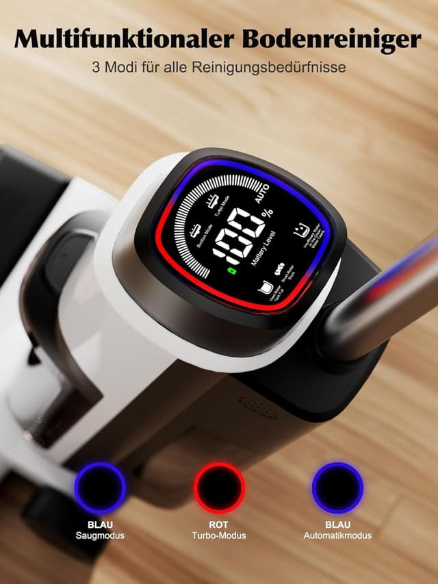 Detalle 2 de Nass-Trockensauger Akku 20.000 Pa mit Wischfunktion 🧹