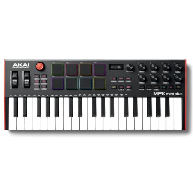 Detalle de Akai MPK Mini Plus 37 Teclas Controlador MIDI
