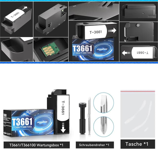 Thumbnail 2 de Spaceink T3661 Wartungsbox für Epson