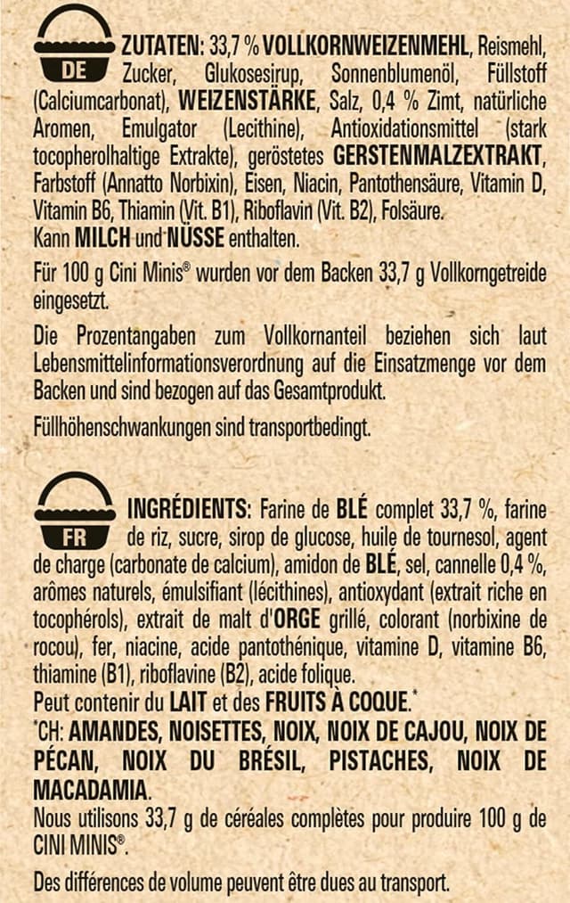 Thumbnail 3 de Nestlé CINI MINIS Zimt Müsli 7×375 g 🥣