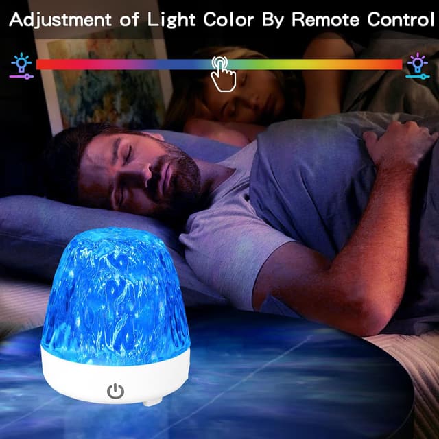 Detalle 2 de Sensory Night Lights Ocean Light Galaxy Projector