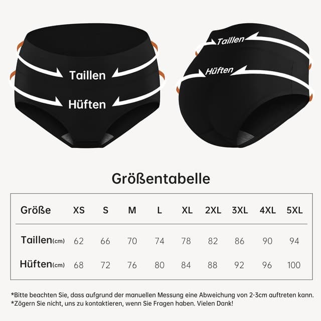 Thumbnail 6 de QINCAO Unterhosen Damen 6er Pack