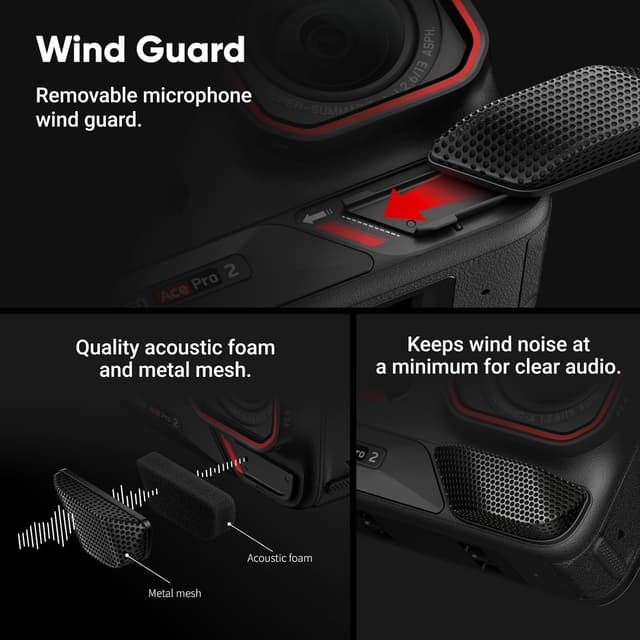 Detalle 1 de Insta360 ACE Pro 2 Action-Kamera 8K