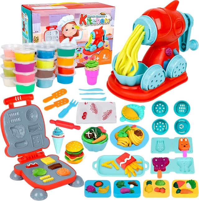 Detalle de Jovicos Dough Tools 51-piece set for kids