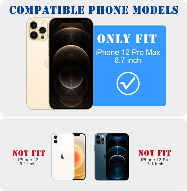 Detalle de HYUEKOKO “God Has a Plan for You” Case for iPhone 12 Pro Max (Pink) — Soft TPU Slim Shockproof Cover