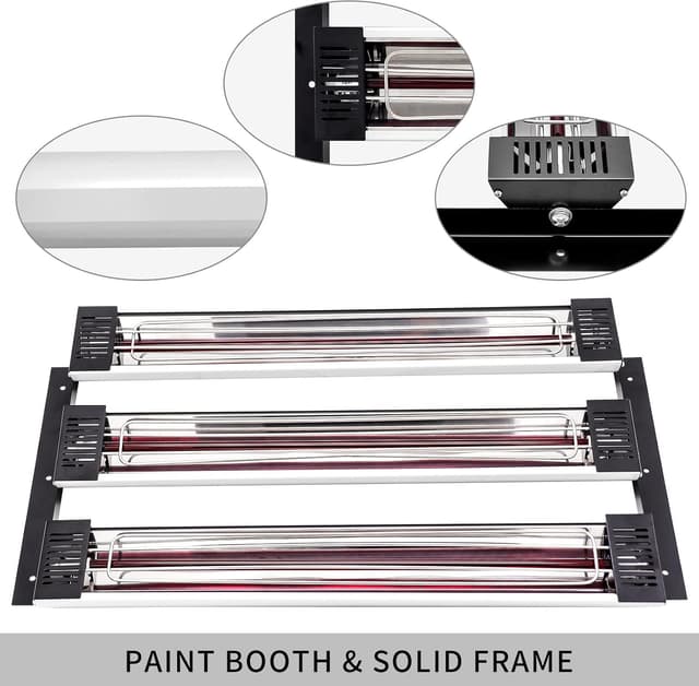 Thumbnail 3 de DATOUBOSS Lampe infrarouge 6000W Carrosserie