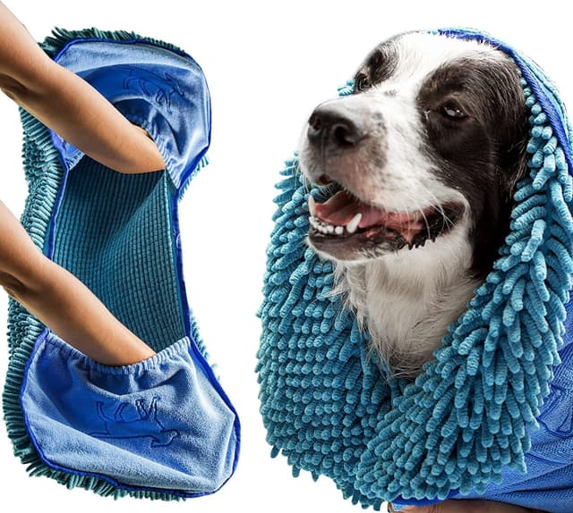 Detalle de Tuff Pupper dog quick dry towel 85x35cm