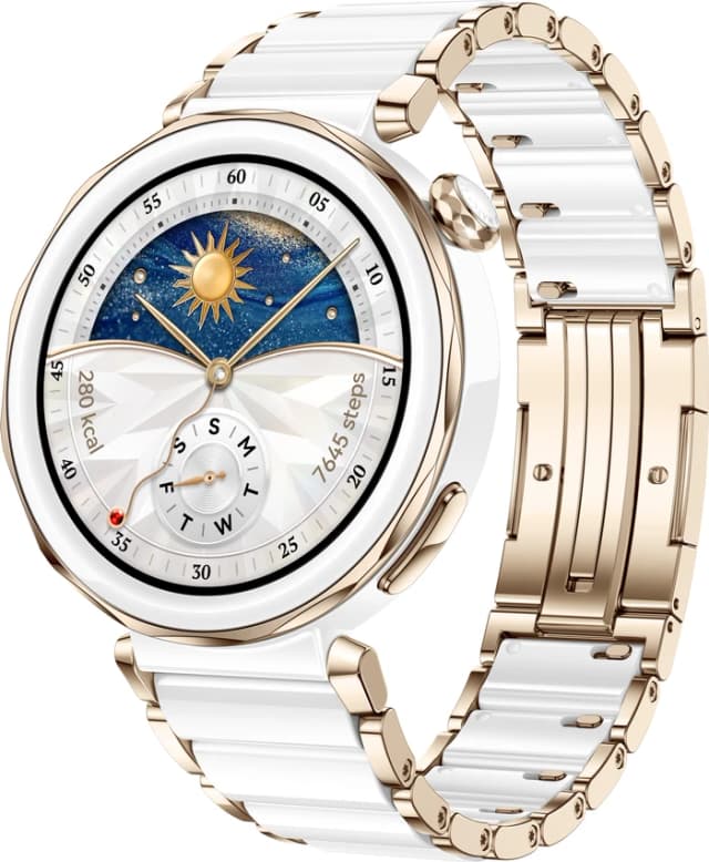 Thumbnail 8 de Huawei Watch GT5 Pro Weiß (42 mm) – klassische Smartwatch mit EKG, Schlaftracking und saphirgeschütztem Display