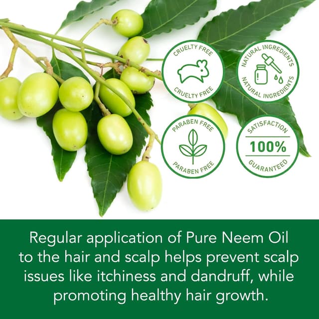 Thumbnail 6 de Olio di Neem Puro 60ml per capelli e pelle