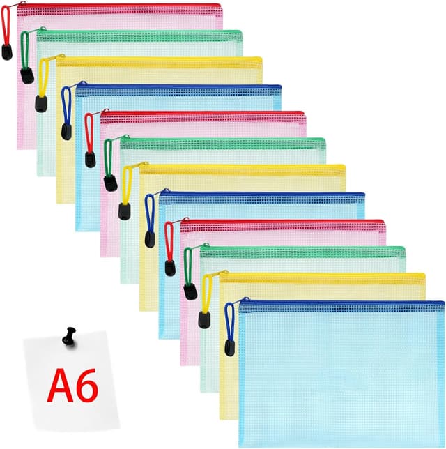 Detalle de Vicloon A6 Zip Lock Bags 12Pcs