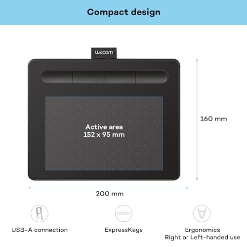 Thumbnail 5 de Wacom Intuos S tableta gráfica sensible a la presión 🎨