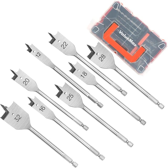 Imagen de ValueMax Holzbohrer-Set 55-tlg. en OfertitasTOP