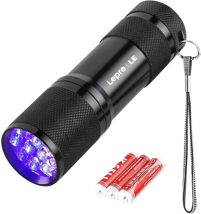 Detalle de LE UV Taschenlampe 395 nm đŠ