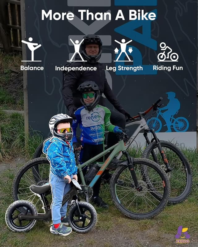 Thumbnail 1 de KRIDDO Toddler Balance Bike 12" for Ages 2–5