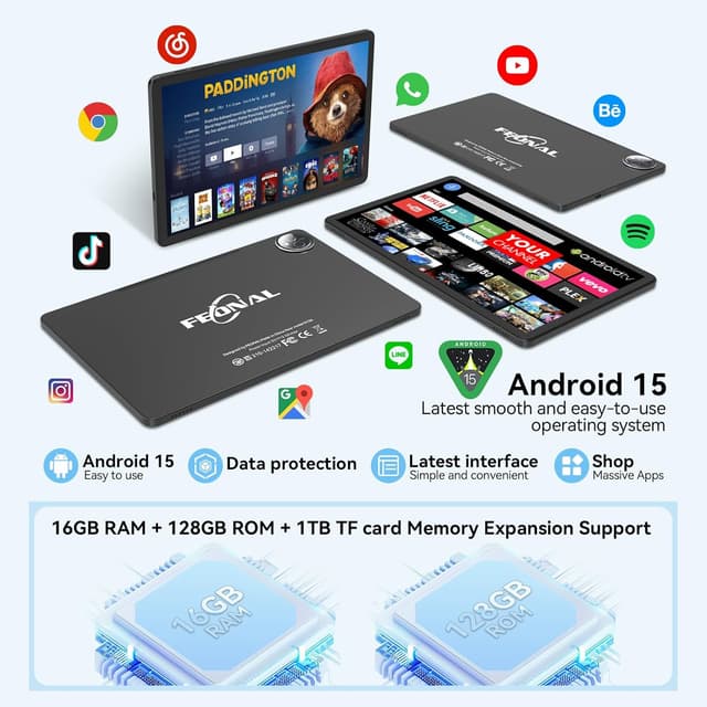 Thumbnail 2 de FEONAL Tablet 11 inch Android 2025