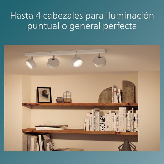 Thumbnail 4 de Philips Barra Bracia con 3 Focos, Luz Cálida 2700K