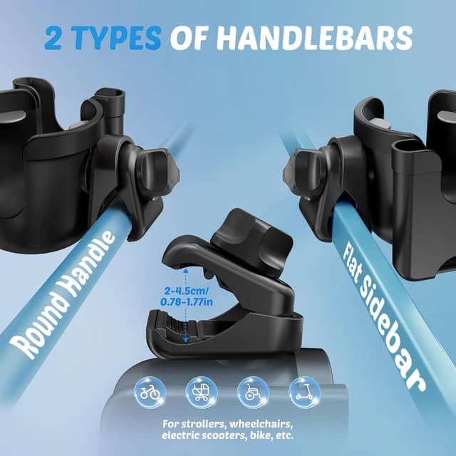 Thumbnail 2 de Guiseapue Pram Cup Holder universal cup and phone organiser 🚼