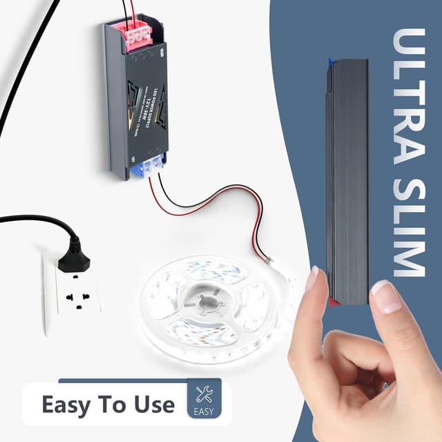 Detalle 2 de SUCIKORIO Transformador LED 12V 36W ⚡ Fuente de Alimentación