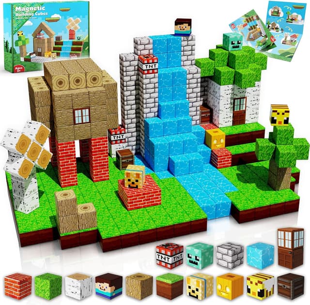 Thumbnail 6 de ToyUnited Magnetic Blocks 100PCS