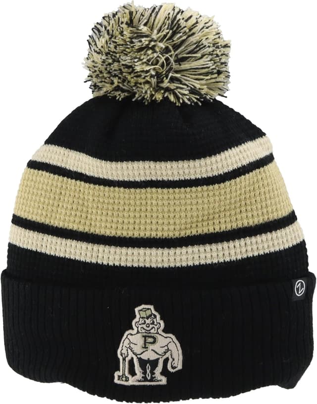 Thumbnail 6 de Michigan Wolverines NCAA Officially Licensed Waffle Knit Beanie by Zephyr