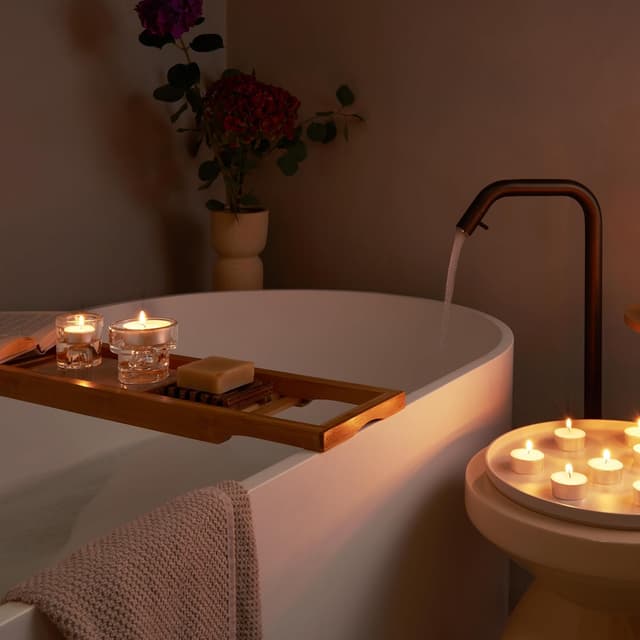 Thumbnail 3 de Bolsius - 240 Velas de té blancas 🌟 - Cera vegetal natural