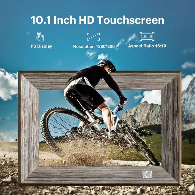 Detalle 2 de KODAK 1013W Cornice digitale 10" Wi‑Fi, 32 GB