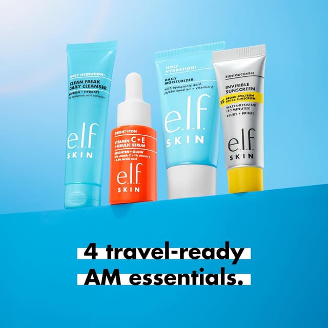 Thumbnail 1 de e.l.f. SKIN Wake the e.l.f. Up Skincare Kit 4pc