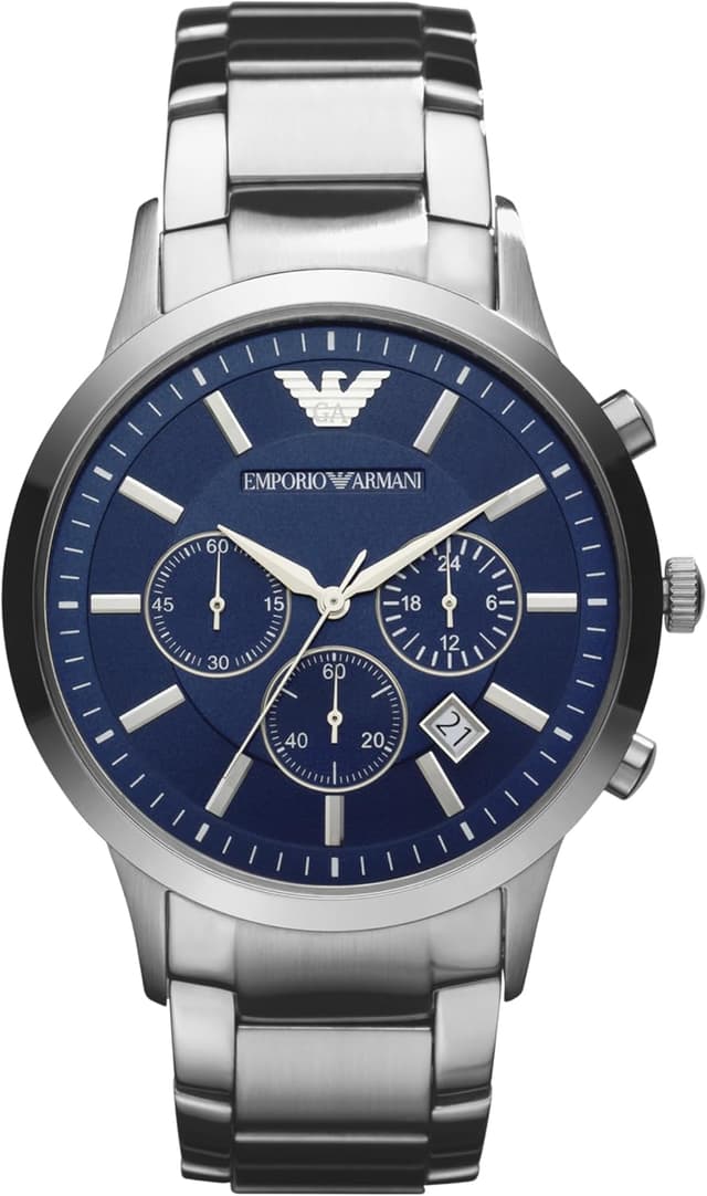 Detalle de Emporio Armani Orologio Uomo movimento 43 mm blu
