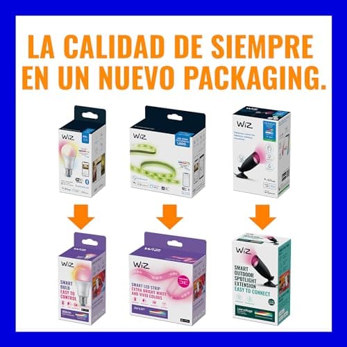 Detalle 2 de WiZ Bombilla LED inteligente E14 4,9W