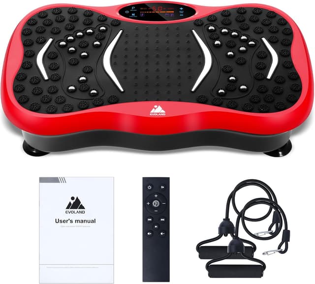 Detalle de EVOLAND Vibrationsplatte 99 Intensitätsstufen