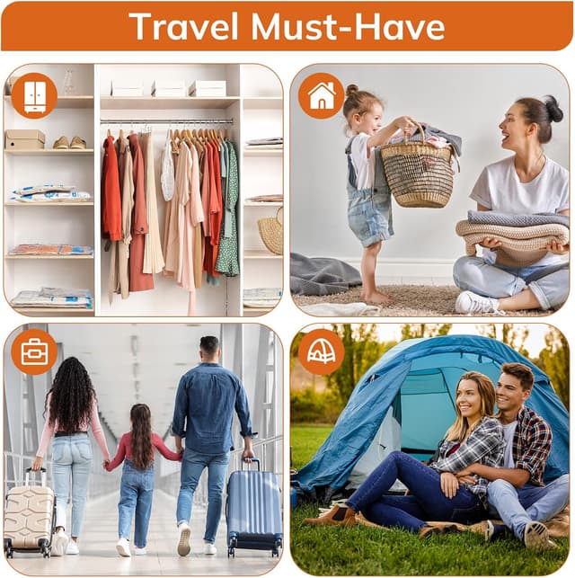 Thumbnail 6 de Vacuum Compression Storage Bags 15 Pack