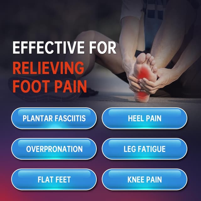 Detalle 2 de PCSsole Orthopädische Einlegesohlen 1,4 Zoll Fußgewölbe