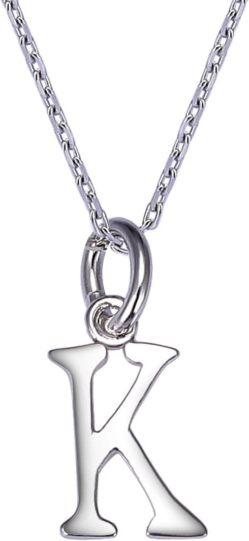 Imagen de VIKI LYNN Collier Lettre K argent 925 45 cm en OfertitasTOP