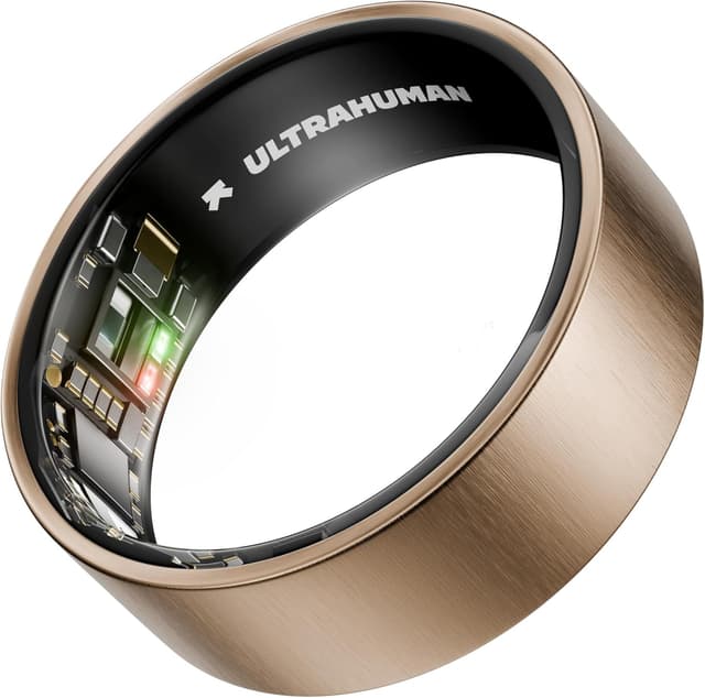 Detalle de ULTRAHUMAN Ring AIR Smart Ring (Größe 10) für Schlaf, Fitness, HRV & Zyklusüberwachung – ohne Abo