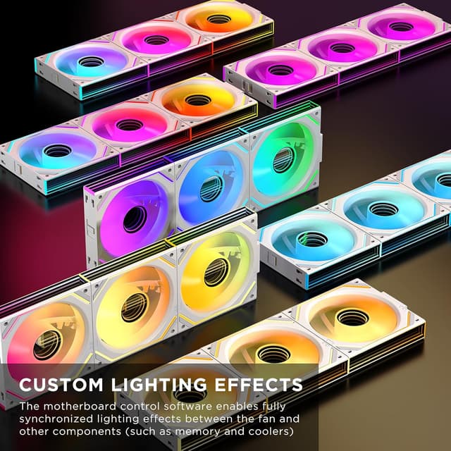 Thumbnail 6 de TZMRIT Interstellar-V2 120mm Triple Pack Lüfter