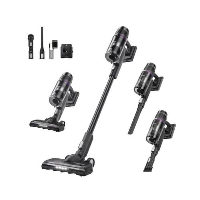 Detalle de Aspiradora sin cable Eureka NEC520BK (200 W) con autonomía hasta 50 min y filtro HEPA