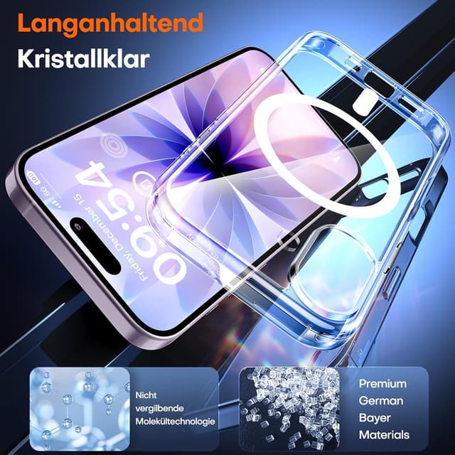 Thumbnail 4 de TAURI Hülle für iPhone 17 6,3" mit Militär-Schutz