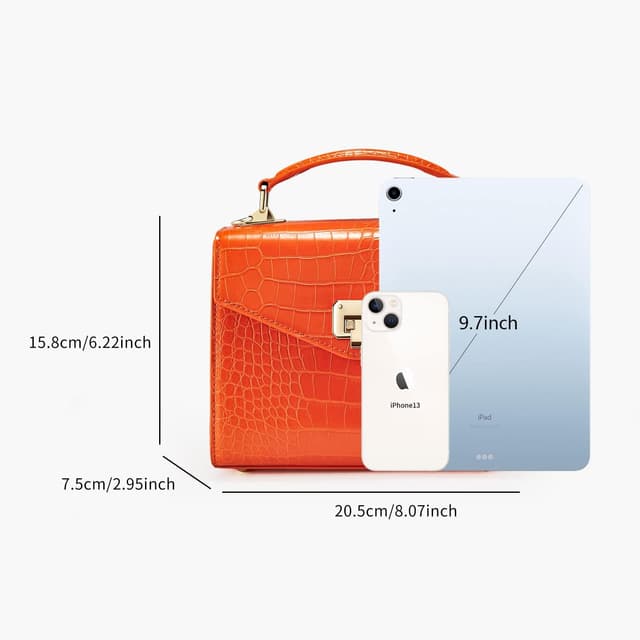 Detalle de VICTORIA HYDE Borsa a tracolla vintage vegana in vera pelle con tracolla regolabile e doppio scomparto