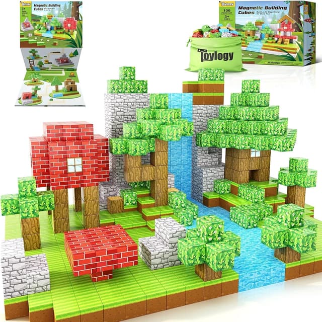 Detalle de Build Mine 100PCS Magnetic Blocks set 1"