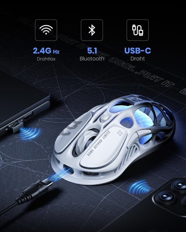 Thumbnail 6 de GravaStar Mercury M1 Pro 26.000 DPI 🖱