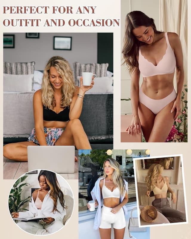 Detalle 2 de HORISUN Ohne Bügel Bralette